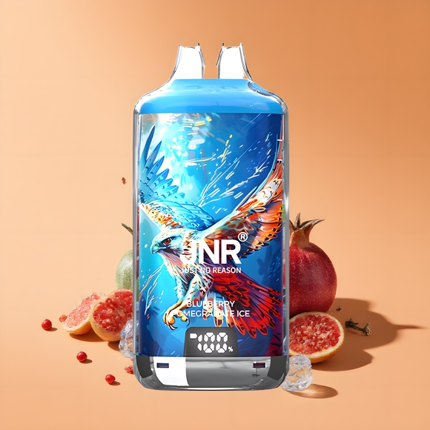 JNR Falcon X⁺ 28000 magyar nagykereskedés, Kékáfonya Gránátalma Jég, 950mAh