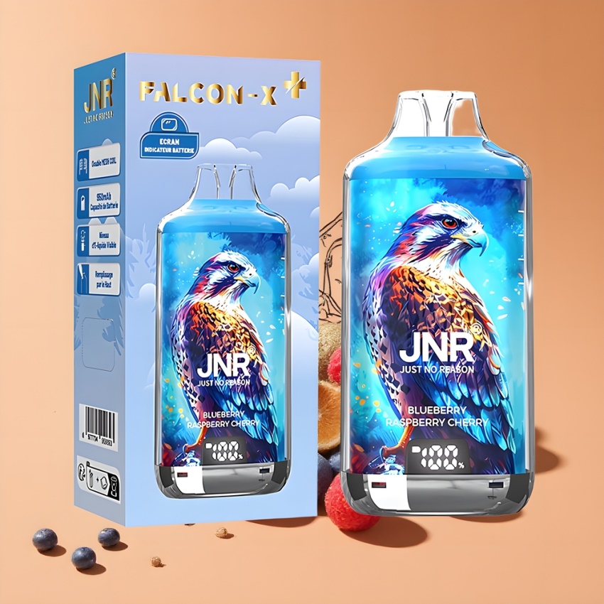 JNR Falcon X⁺ 28000 magyar nagykereskedés Áfonya Málna Cseresznye (950mAh)