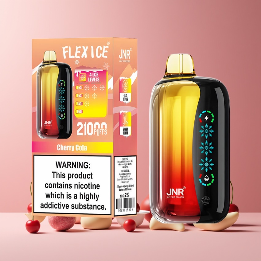 JNR Flex Ice 21000 Puff Magyar Nagykereskedés Cseresznye Kóla, 26ml