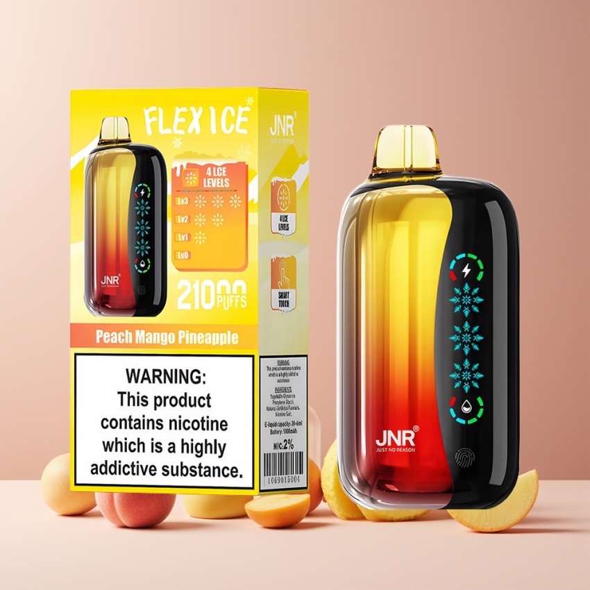 JNR Flex Ice 21000 Puff magyar nagykereskedés Barack Mango Ananász Touch Screen