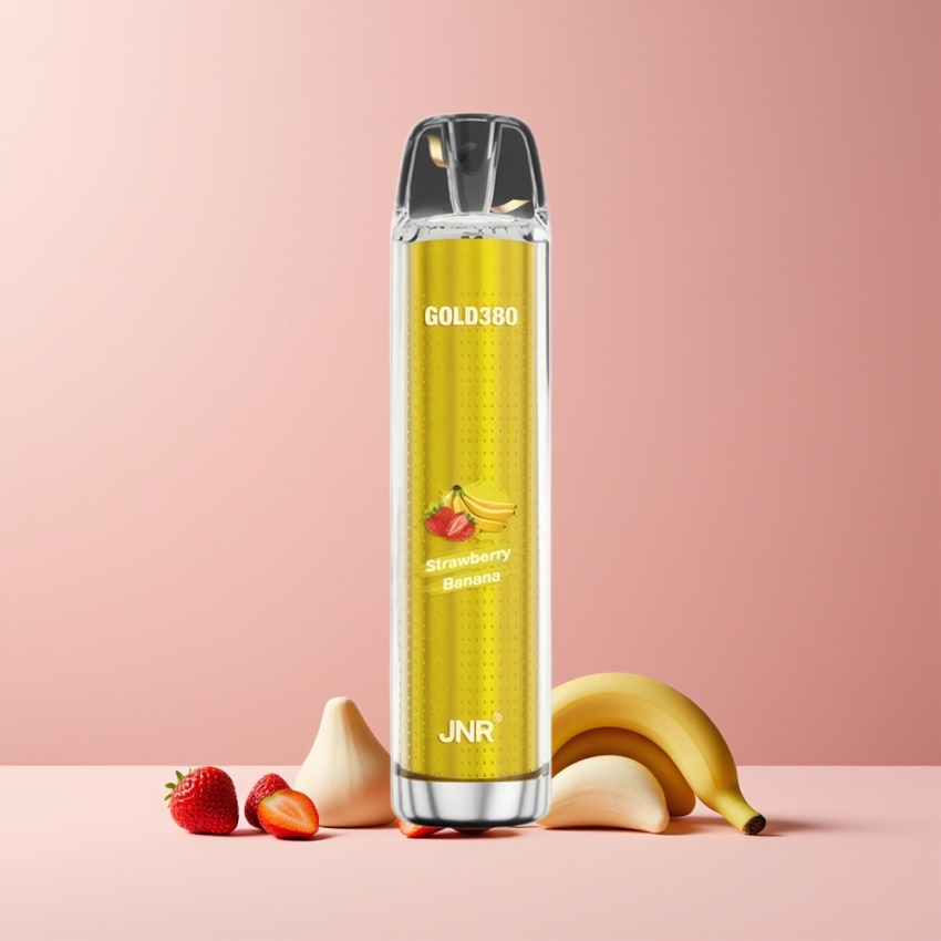 JNR Glod380 6000 Puff magyar nagykereskedés Eper-Banan Disposable Vape 1500mAh