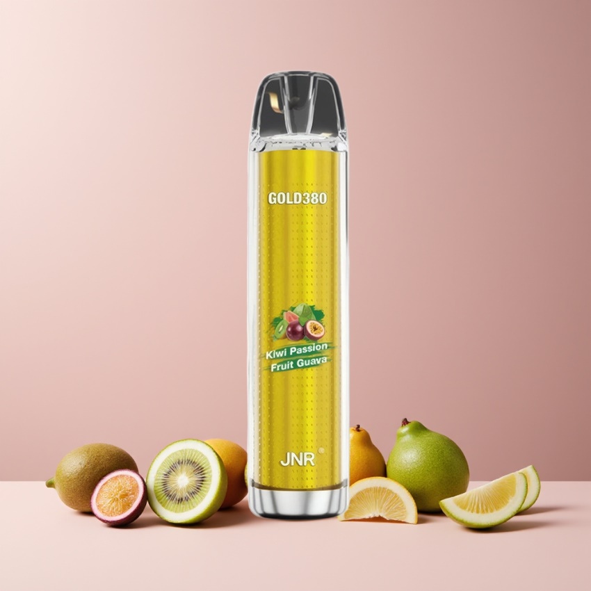 JNR Glod380 6000 Puff magyar nagykereskedés Kiwi Szenvedély Gyümölcs Guava 1500mAh