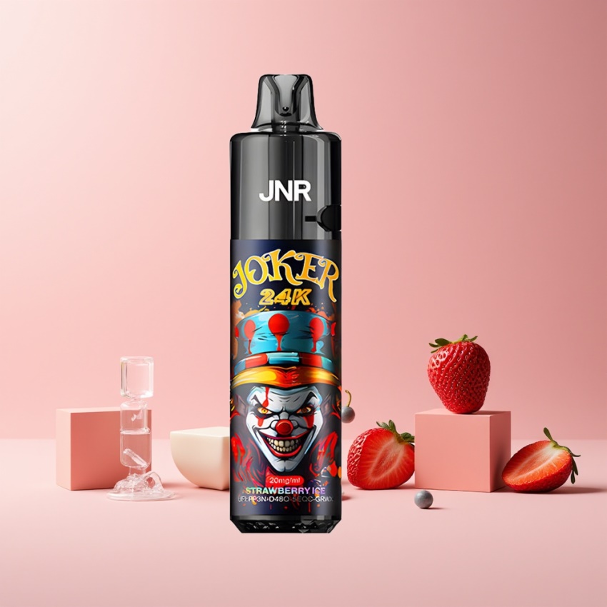 JNR Joker 24K Puffs 2+10ml Refillable magyar nagykereskedés Eper Jég