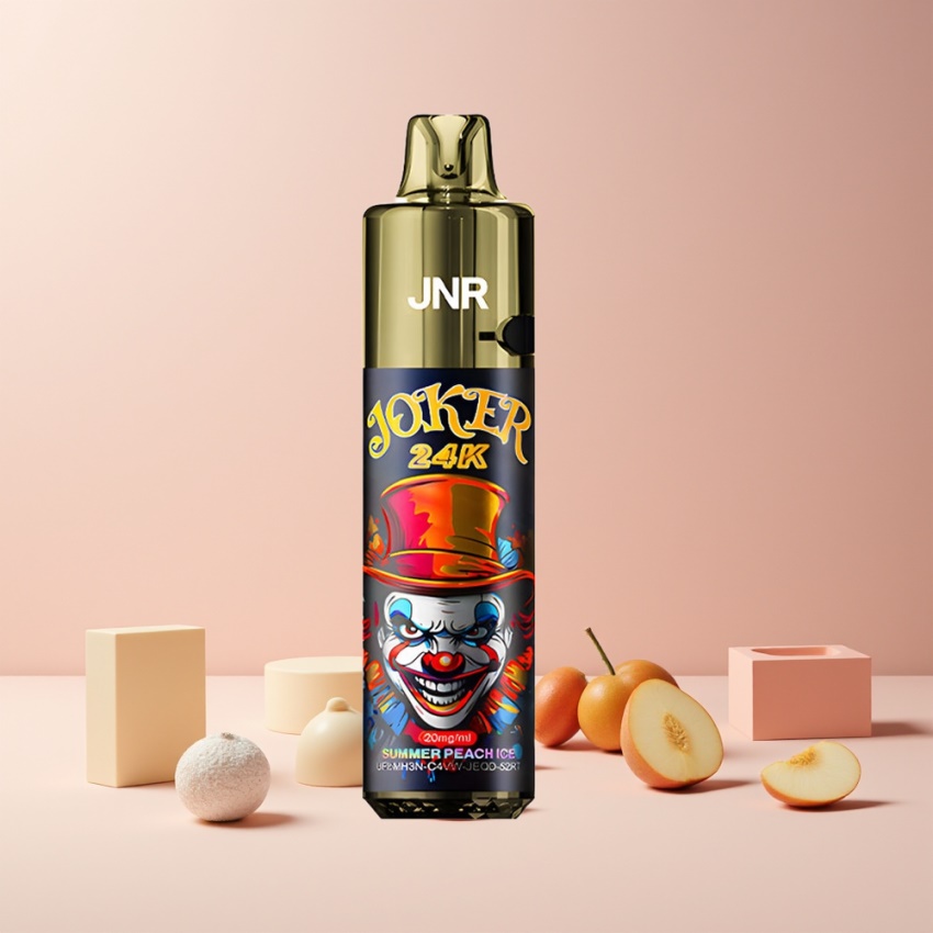 JNR Joker 24K Puffs 800mAh magyar nagykereskedés Nyári Őszibarack Jég