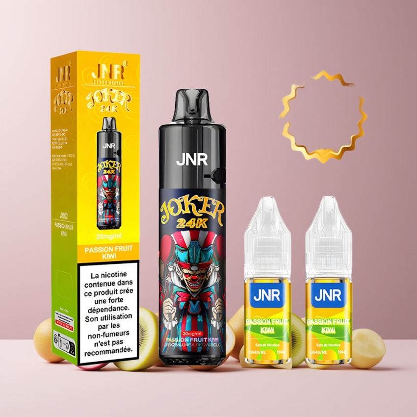 JNR Joker 24K Puffs 800mAh magyar nagykereskedés Szenvedélygyümölcs Kivi