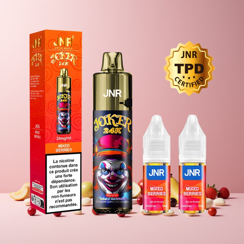 JNR Joker 24K Puffs 800mAh magyar nagykereskedés Vegyesbogyók