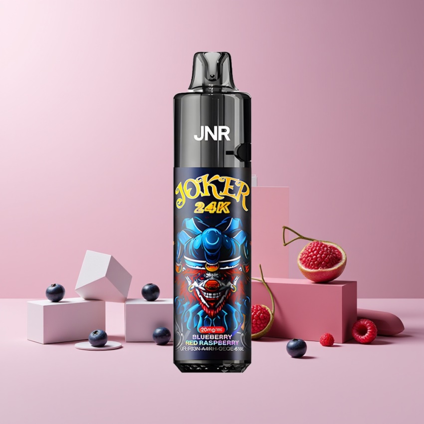 JNR Joker 24K Puffs magyar nagykereskedés 800mAh Kékáfonya Vörös Málna