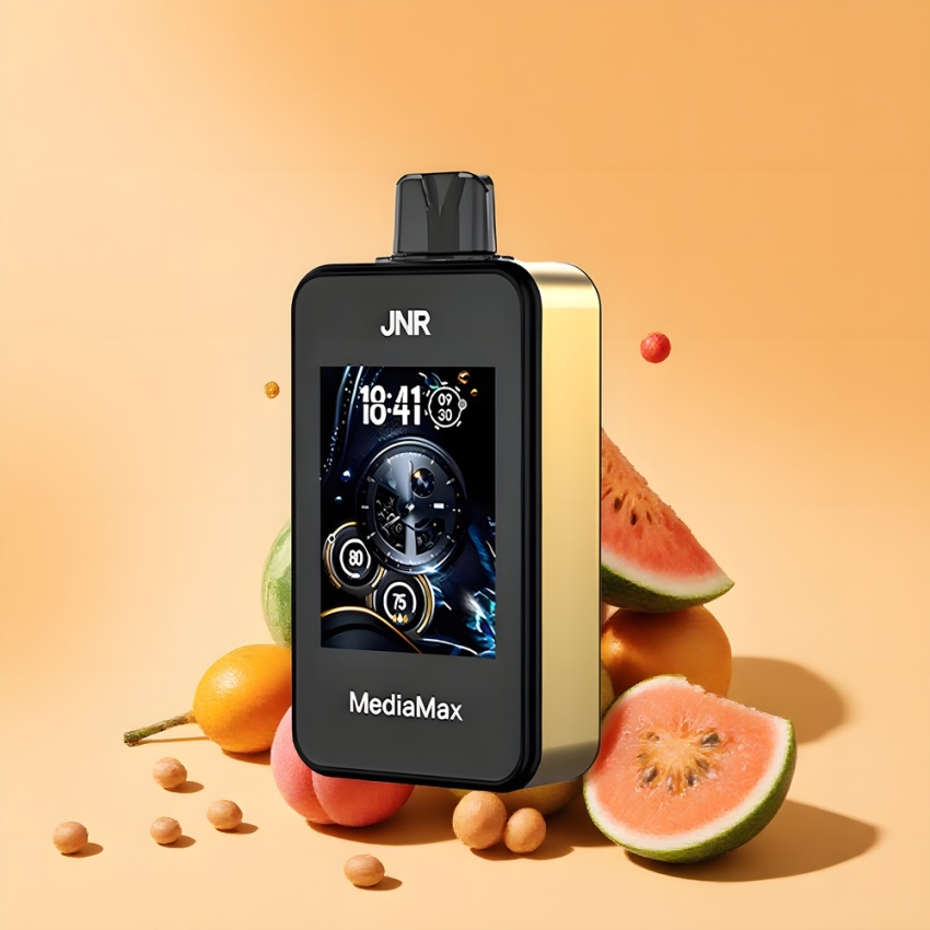 JNR MediaMax 40000 Puffs Dual Mesh magyar nagykereskedés Őszibarack Mangó Görögdinnye