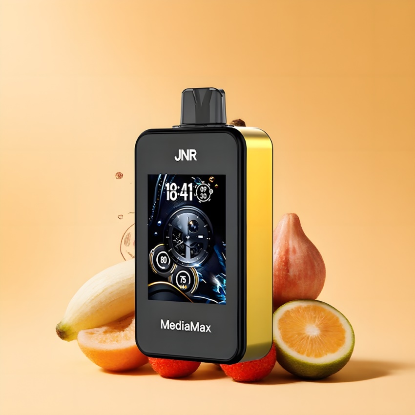 JNR MediaMax 40000 Puffs magyar nagykereskedés Eper-Banan 21mL
