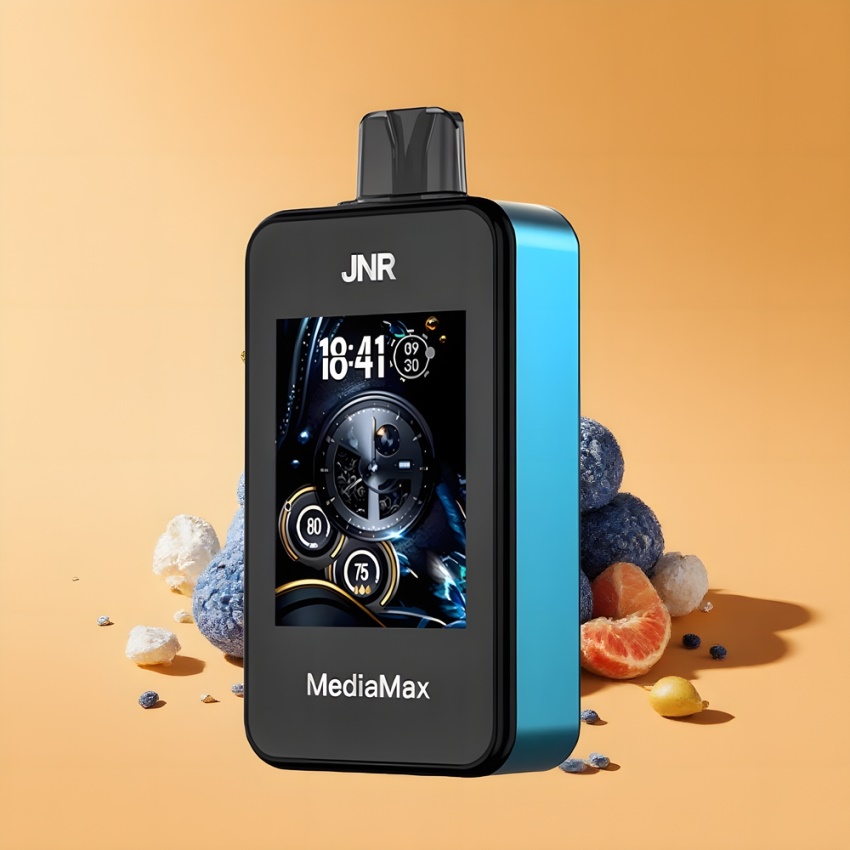 JNR MediaMax 40000 Puffs magyar nagykereskedés Kék Málna Jég Dual Mesh Coil