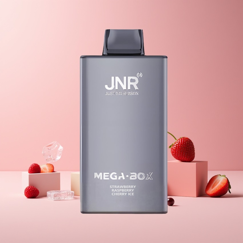 JNR Mega Box 25000 Puffs Eper Málna Cseresznye Jég magyar nagykereskedés Kettős háló