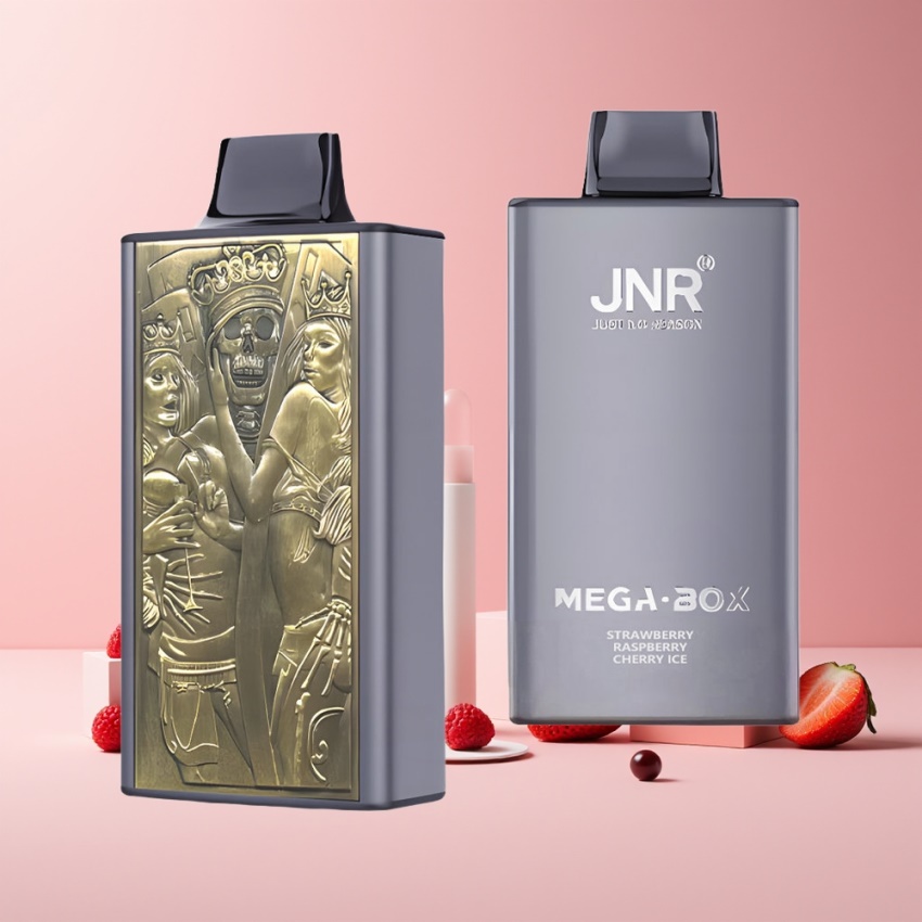JNR Mega Box 25000 Puffs Eper Málna Cseresznye Jég magyar nagykereskedés Kettős háló