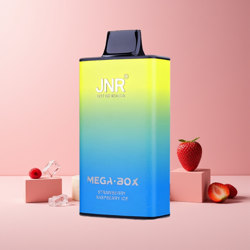 JNR Mega Box 25000 Puffs Eper Málna Jég magyar nagykereskedés Kettős háló