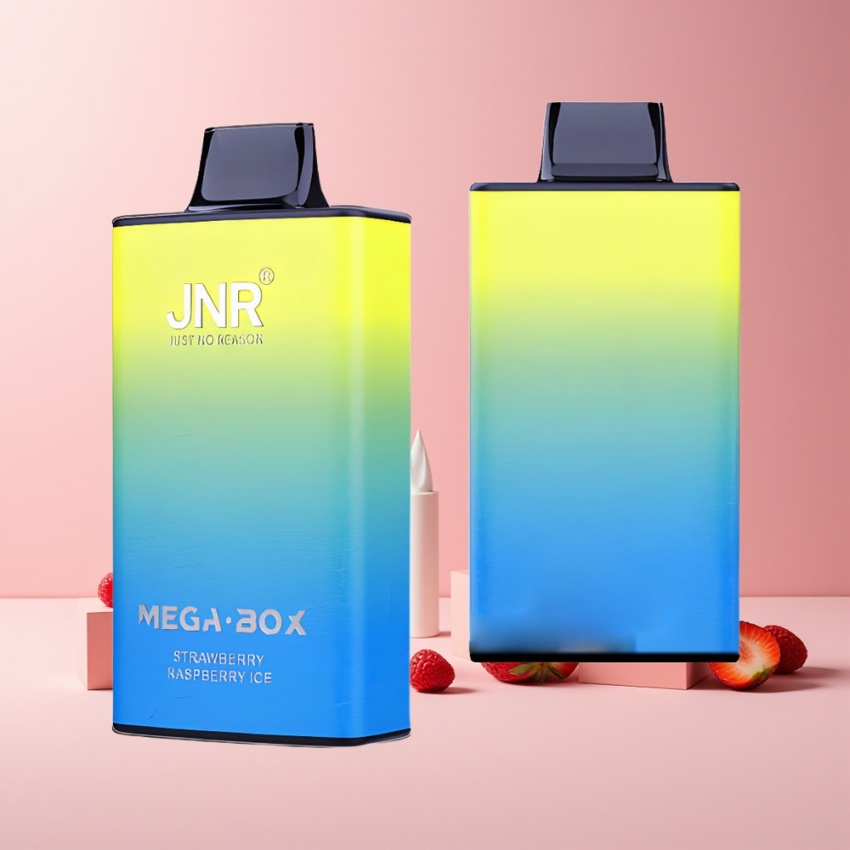 JNR Mega Box 25000 Puffs Eper Málna Jég magyar nagykereskedés Kettős háló