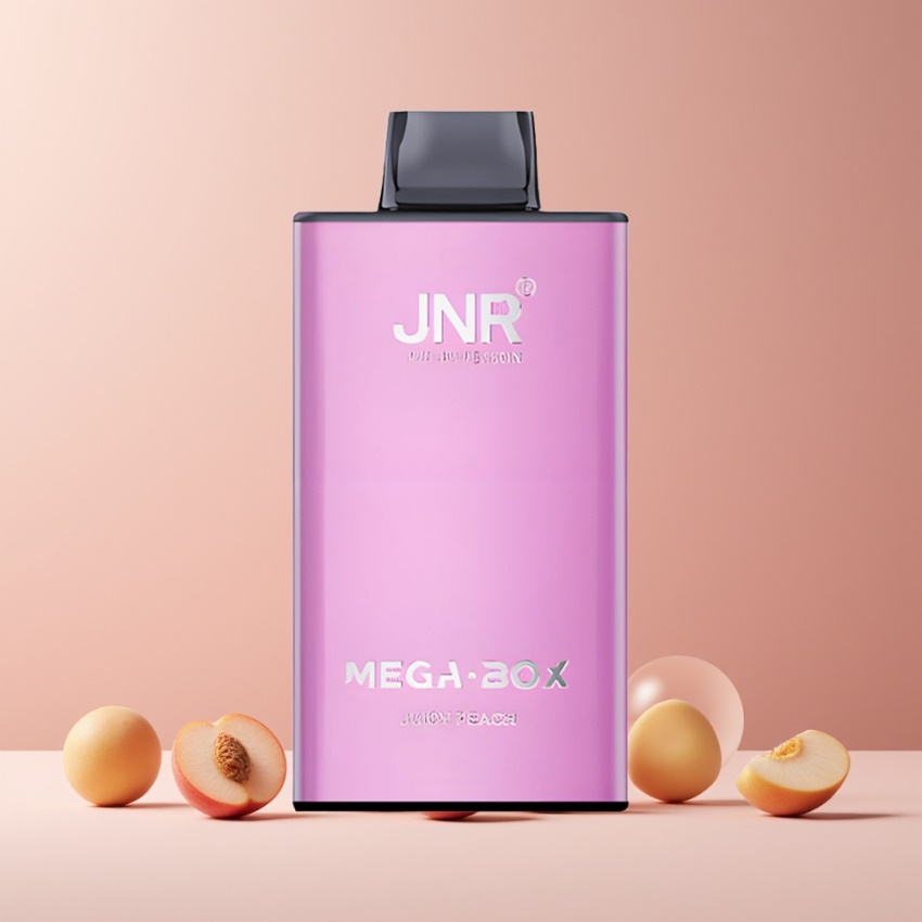 JNR Mega Box 25000 Puffs magyar nagykereskedés Dupla Mag 30ml Édes Barack
