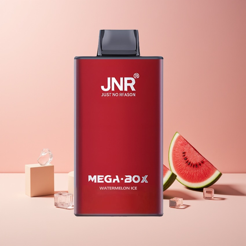 JNR Mega Box 25000 Puffs magyar nagykereskedés Görögdinnye Jég Dupla Mesh