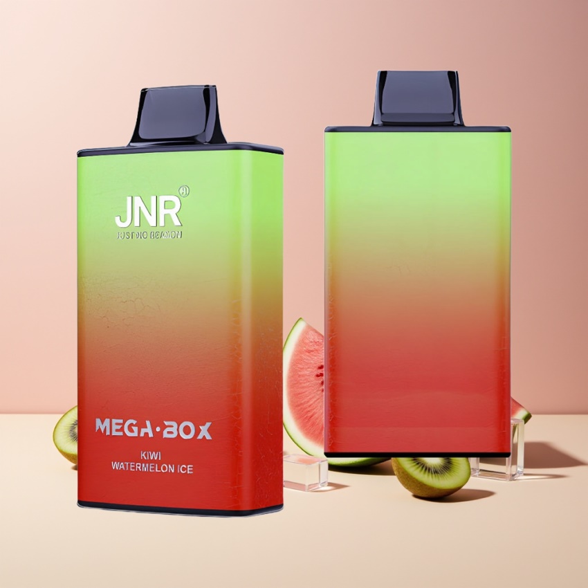 JNR Mega Box 25000 Puffs magyar nagykereskedés Kivi Görögdinnye Jég Kettős háló