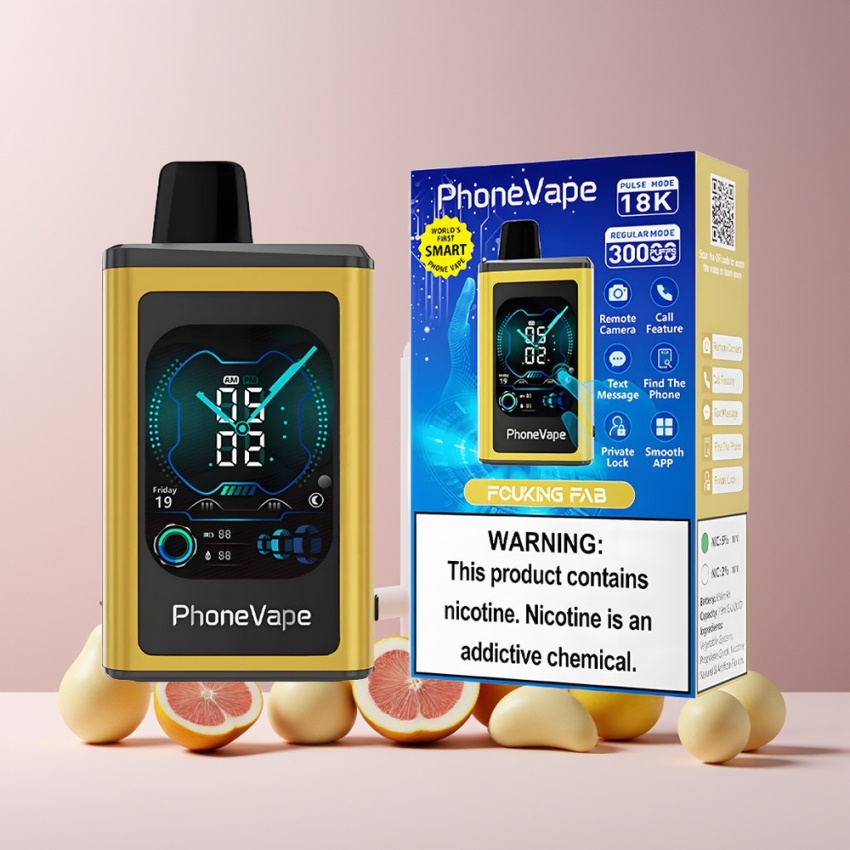 JNR PhoneVape 30000 puffs Turbo mód magyar nagykereskedés Fucking Fab