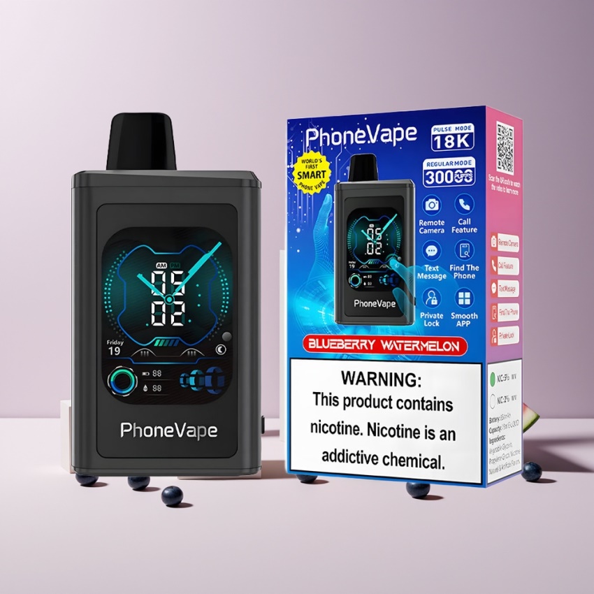 JNR PhoneVape 30000 puffs Turbo mód magyar nagykereskedés Áfonya-Görögdinnye