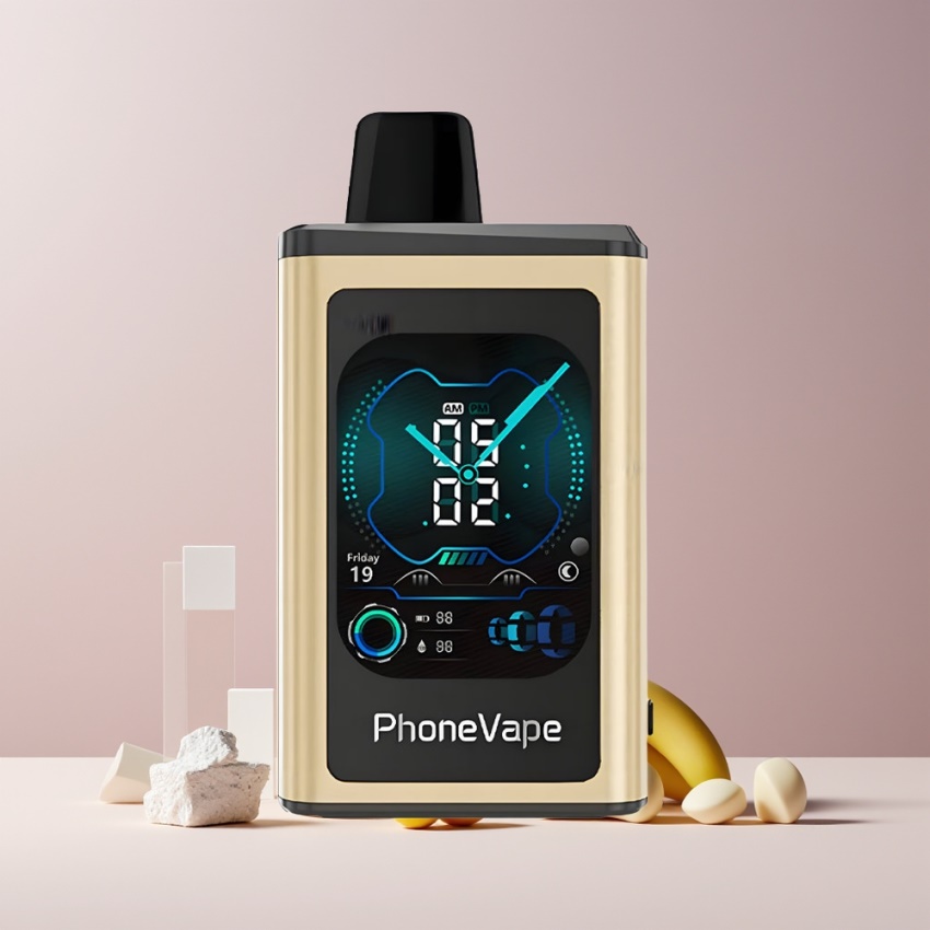 JNR PhoneVape 30000 puffs Turbo magyar nagykereskedés Banán Jég Disposable Vape