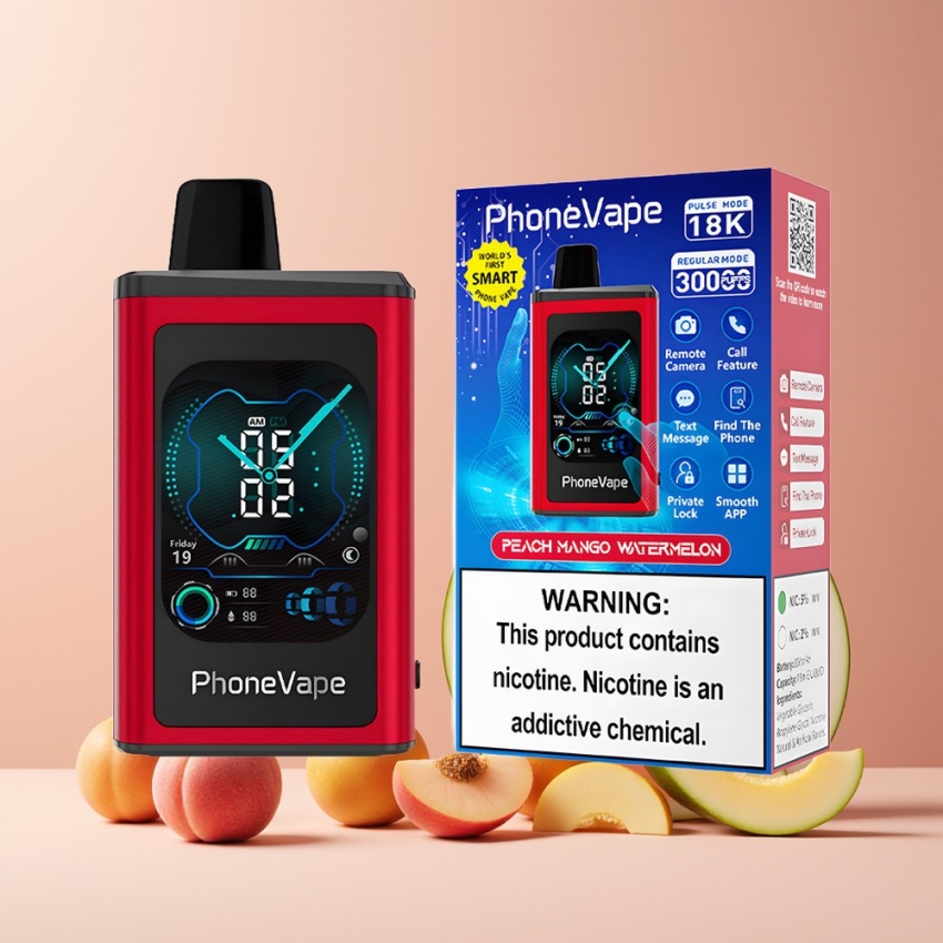 JNR PhoneVape 30000 puffs Turbo magyar nagykereskedés Barack Mango Görögdinnye
