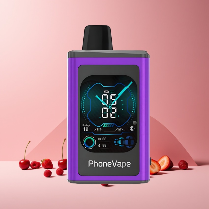 JNR PhoneVape 30000 puffs Turbo magyar nagykereskedés Meggy Eper Málna