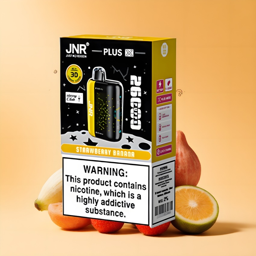 JNR Plus-X 26000 Puffs 28ml Eper Banán magyar nagykereskedés
