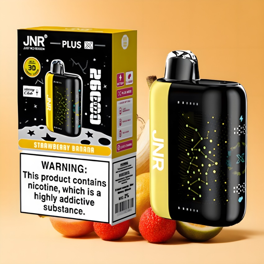 JNR Plus-X 26000 Puffs 28ml Eper Banán magyar nagykereskedés