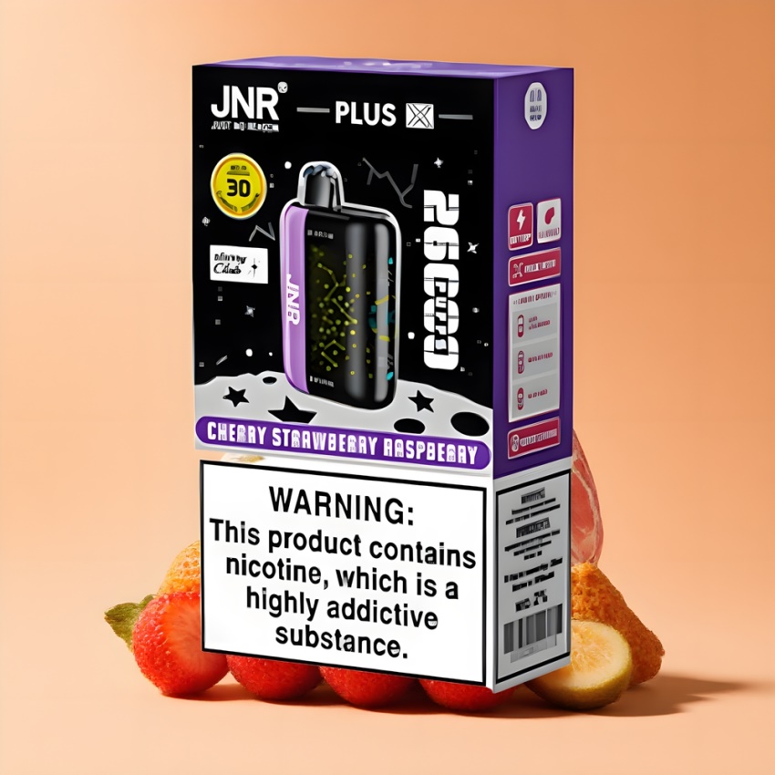 JNR Plus-X 26000 Puffs 850mAh magyar nagykereskedés Cseresznye Eper Málna