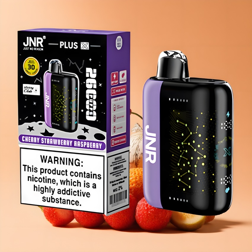 JNR Plus-X 26000 Puffs 850mAh magyar nagykereskedés Cseresznye Eper Málna