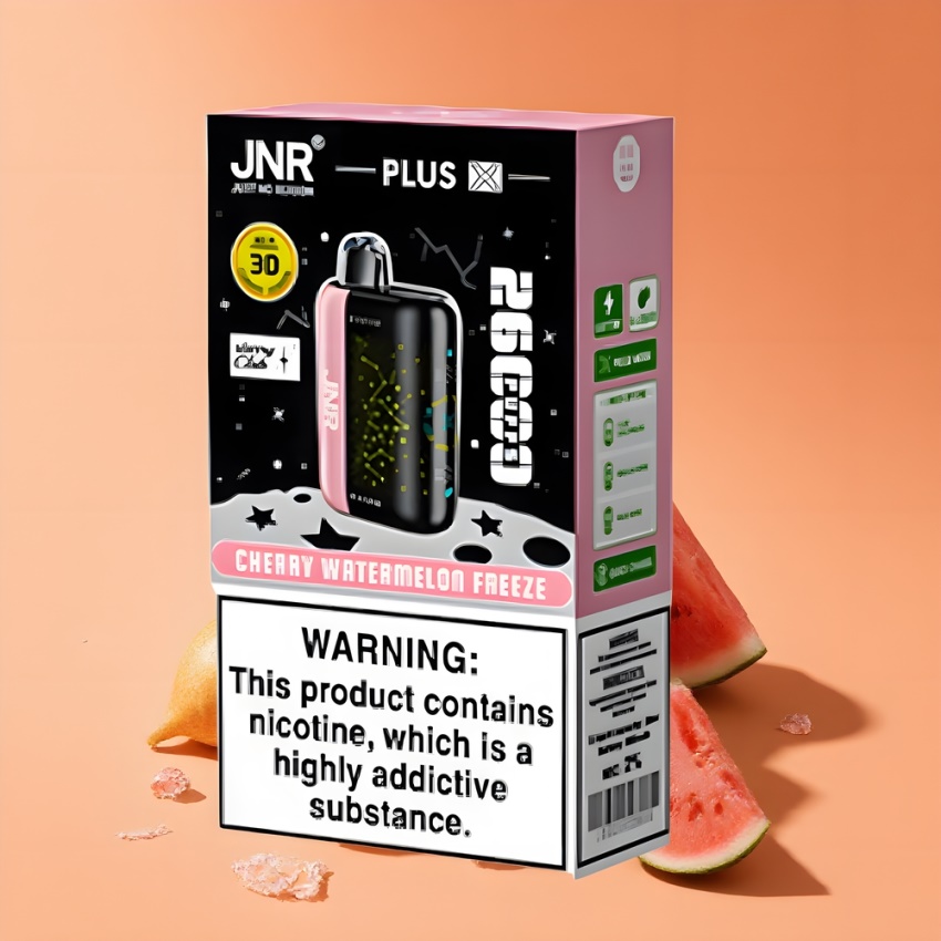 JNR Plus-X 26000 Puffs 850mAh magyar nagykereskedés Cseresznye-Görögdinnye Fagy