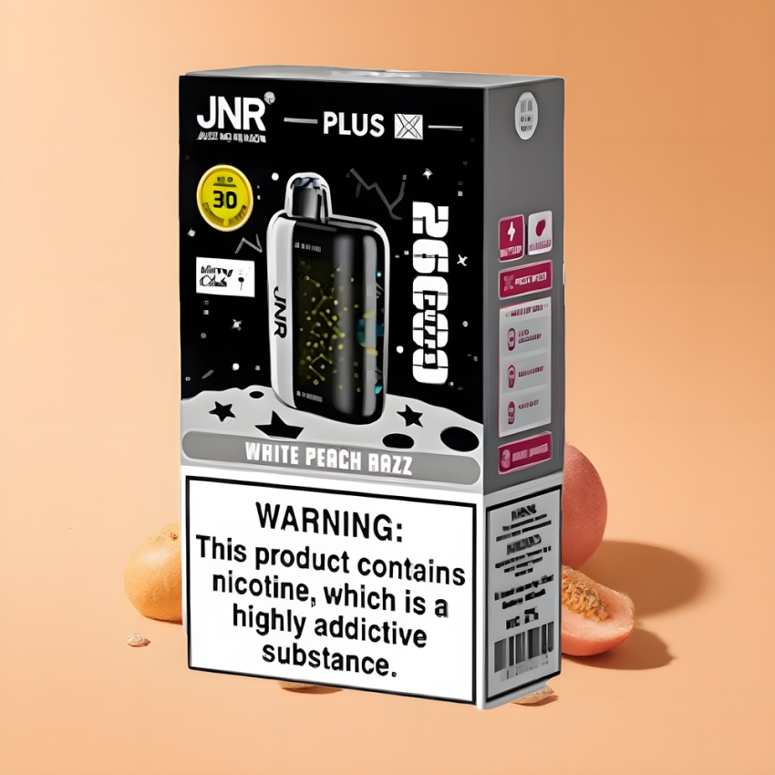 JNR Plus-X 26000 Puffs 850mAh magyar nagykereskedés Fehér Barack Ribizli