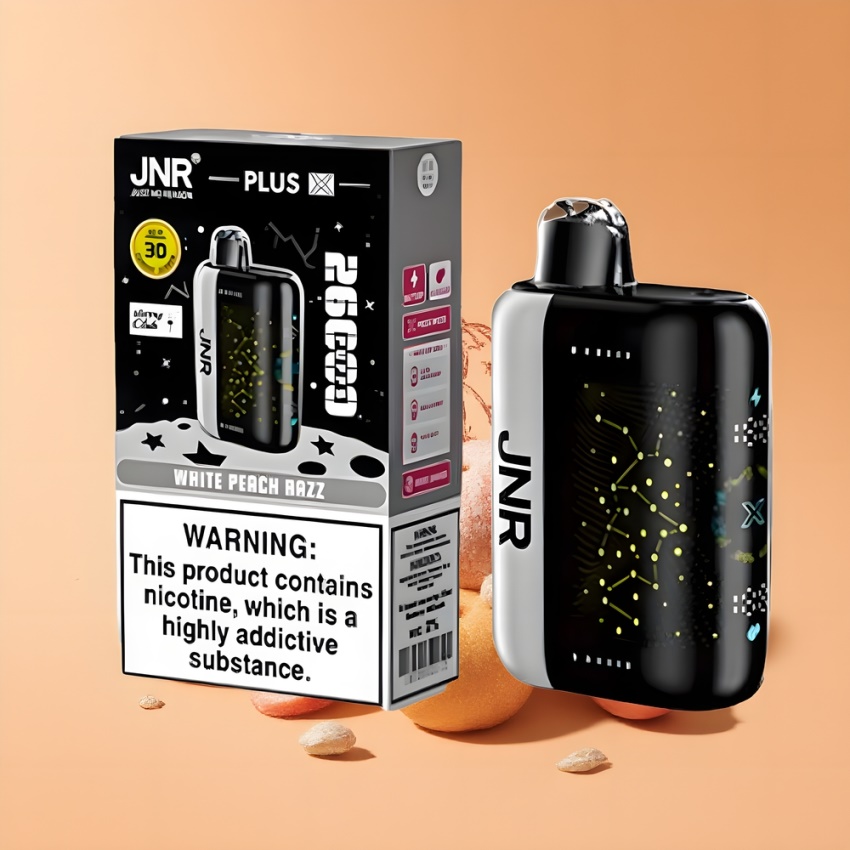 JNR Plus-X 26000 Puffs 850mAh magyar nagykereskedés Fehér Barack Ribizli