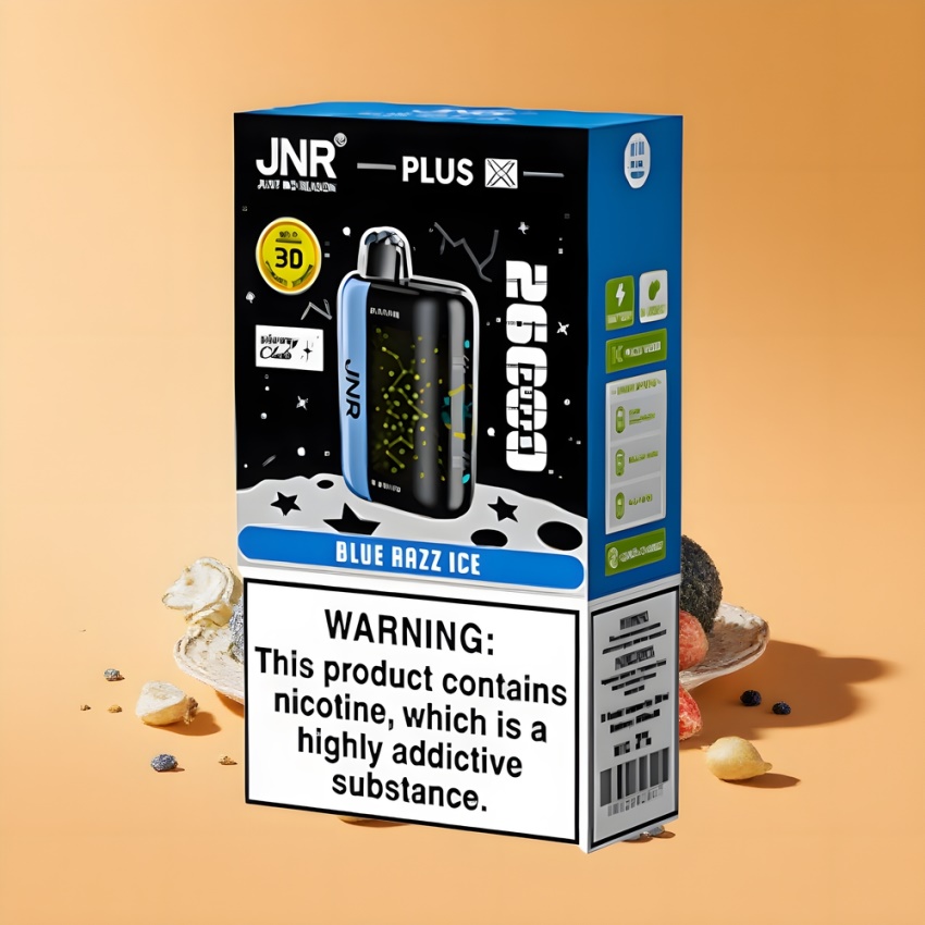 JNR Plus-X 26000 Puffs magyar nagykereskedés Kék Málna Jég 850mAh