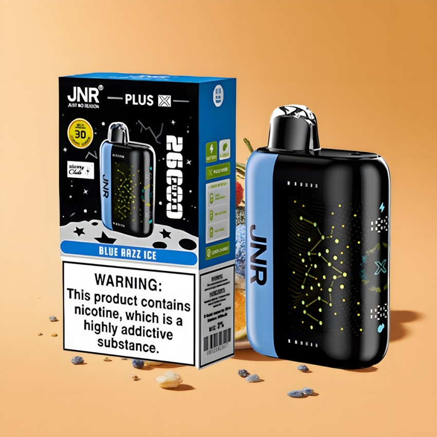 JNR Plus-X 26000 Puffs magyar nagykereskedés Kék Málna Jég 850mAh