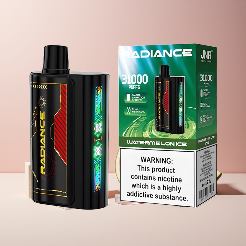 JNR Radiance 31000 Puffs Kettős háló Vízdinnye Jég magyar nagykereskedés