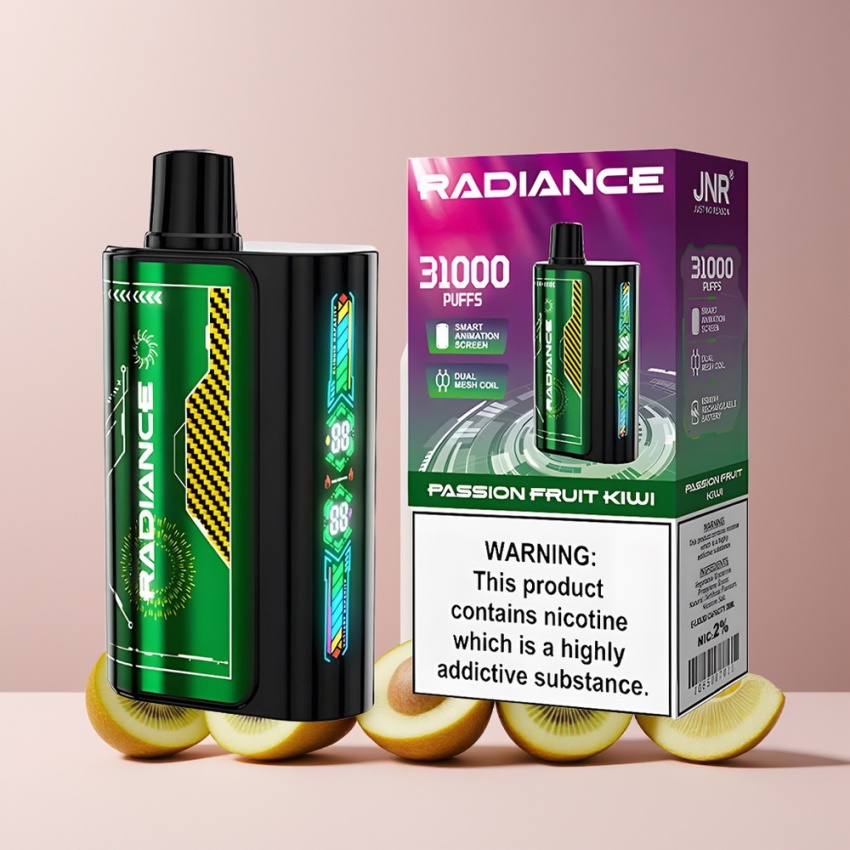 JNR Radiance 31000 Puffs Kettős háló magyar nagykereskedés SZENVEDÉLYES GYÖMBSZÖLŐ