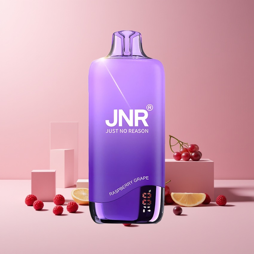 JNR Rainbow 10500 Puffs 18ml Magyar Nagykereskedés Málna Szőlő