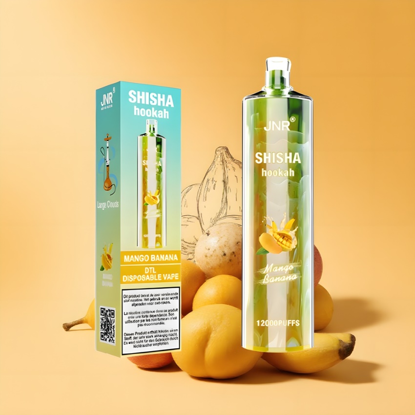 JNR Shisha Hookah 12000 Puffs 24ml Manga Banán magyar nagykereskedés