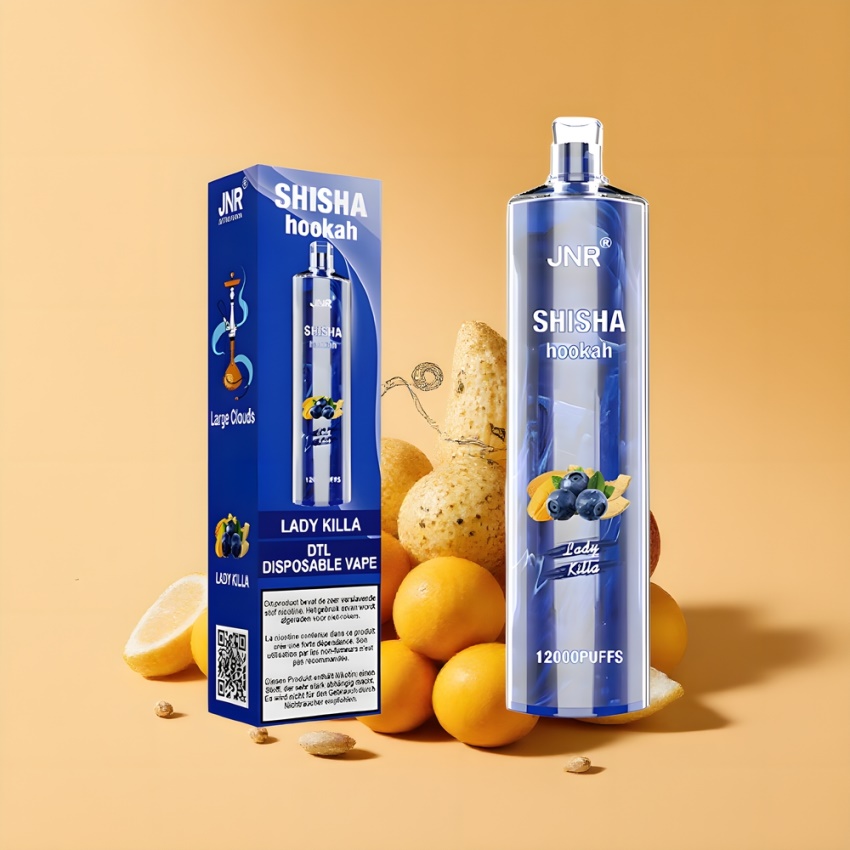 JNR Shisha Hookah 12000 Puffs 24ml magyar nagykereskedés Lady Killa