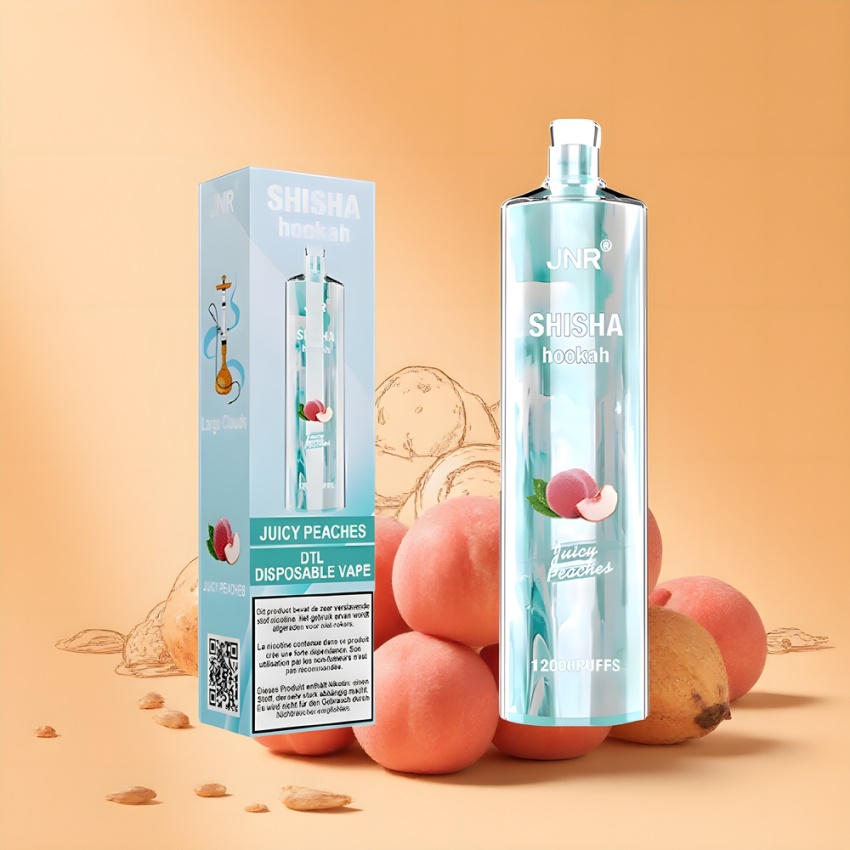 JNR Shisha Hookah 12000 Puffs Type-C magyar nagykereskedés Juci Őszibarack