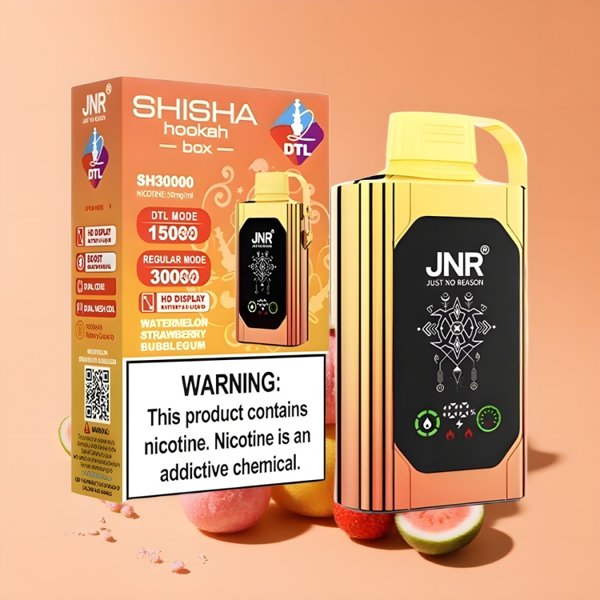 JNR Shisha Hookah Box 20500 Puffs (25ml, Type-C) magyar nagykereskedés Dinnye Eper Buborékrágó
