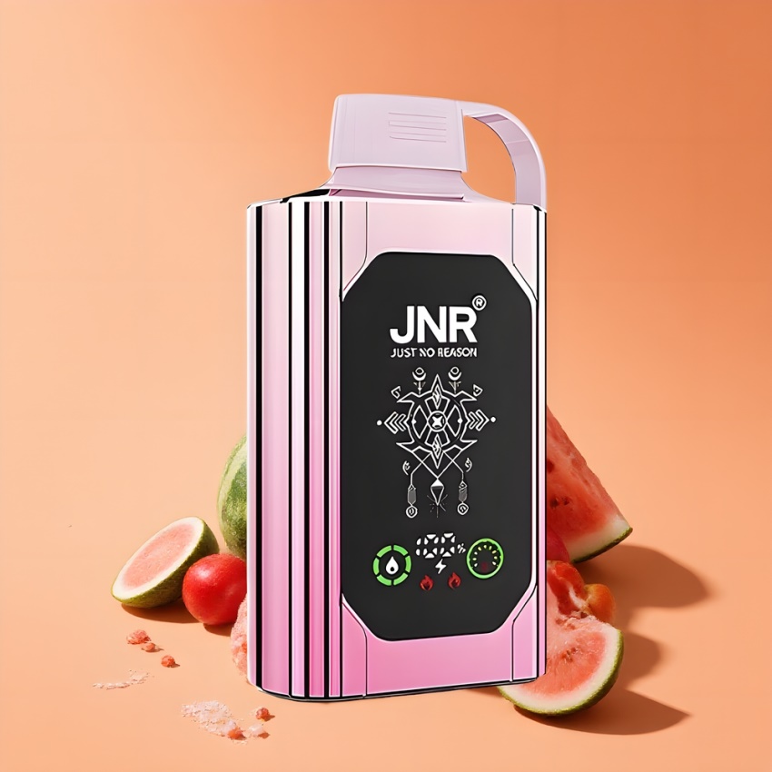 JNR Shisha Hookah Box 20500 Puffs magyar nagykereskedés Cseresznye Görögdinnye Fagy (HD Display, 25ml)