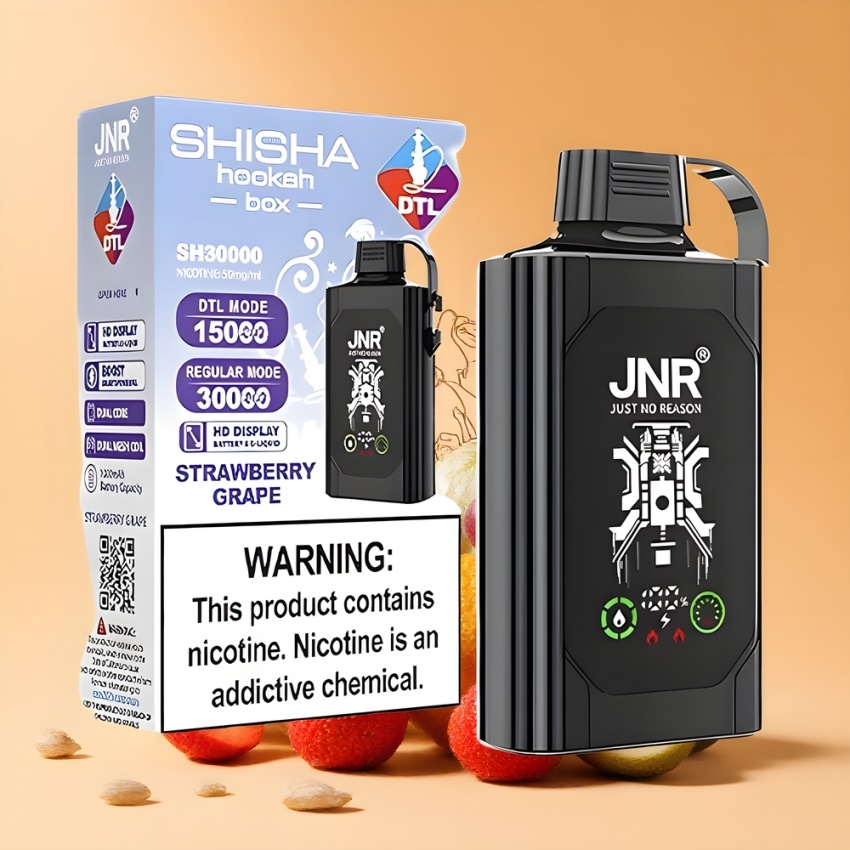 JNR Shisha Hookah Box 20500 Puffs magyar nagykereskedés Epeburgonya Szőlő Dual Mesh Coil
