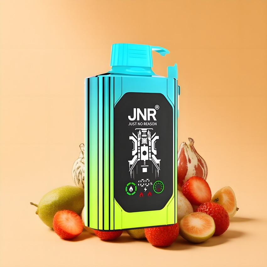JNR Shisha Hookah Box 20500 Puffs magyar nagykereskedés eper-papaya Dual Mesh
