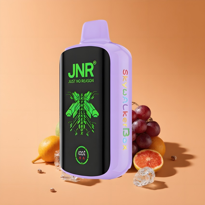 JNR Skywalker Box 21000 Puffs magyar nagykereskedés 25ml Jégbor (Grape Ice)