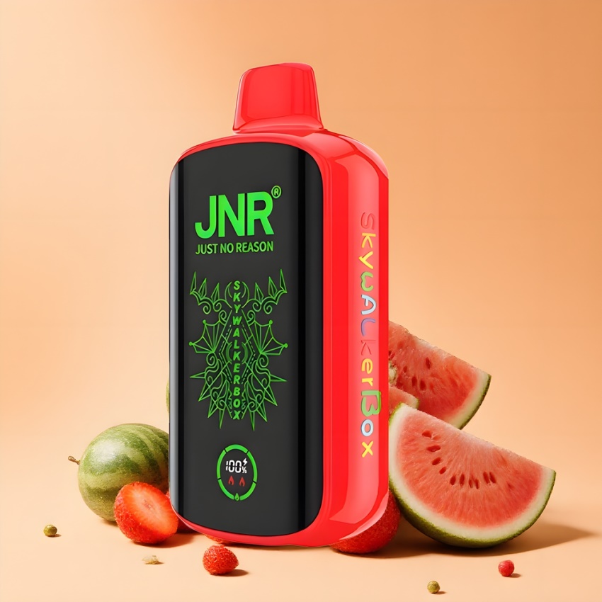 JNR Skywalker Box 21000 Puffs magyar nagykereskedés Eper-Dinnye Dual Mesh
