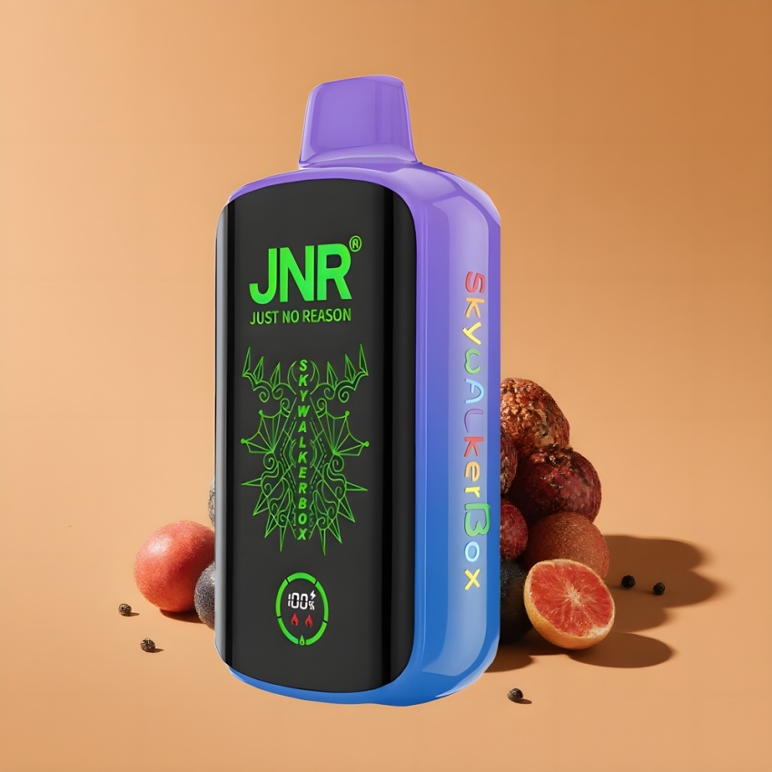 JNR Skywalker Box 21000 Puffs magyar nagykereskedés Fekete Cseresznye 850mAh