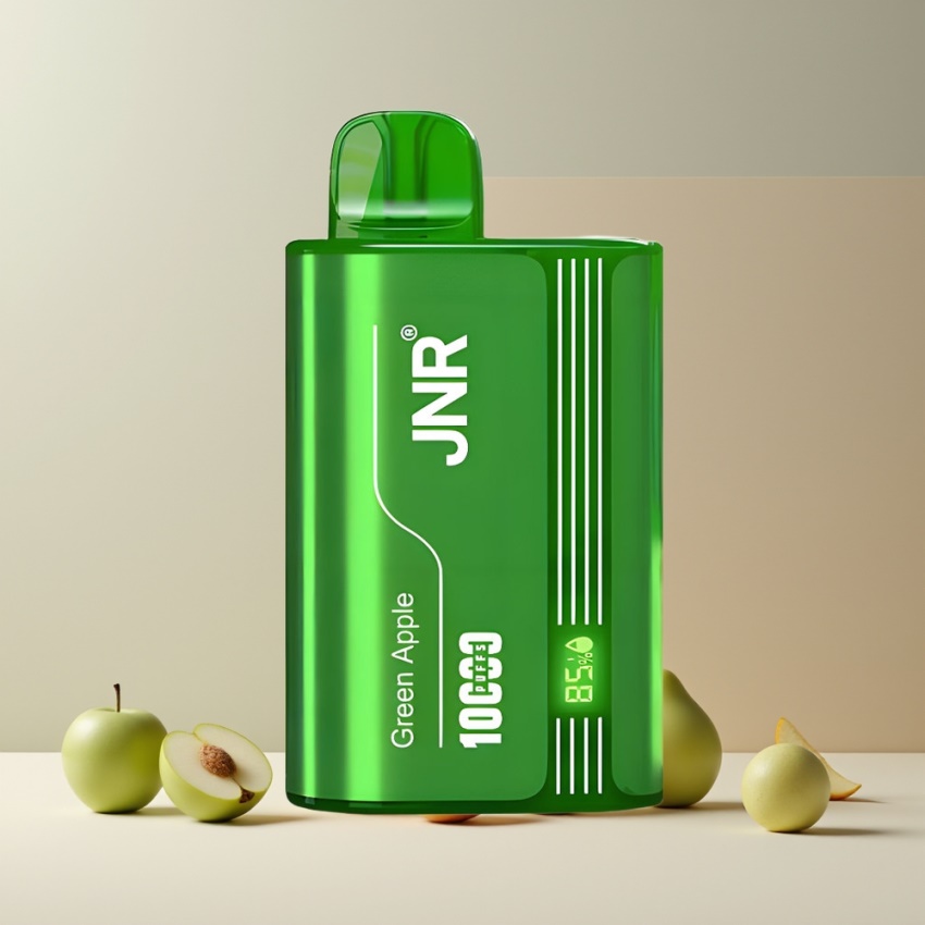 JNR Tank 10000 Puffs Kettős háló magyar nagykereskedés Zöldalma Őszibarack Körte