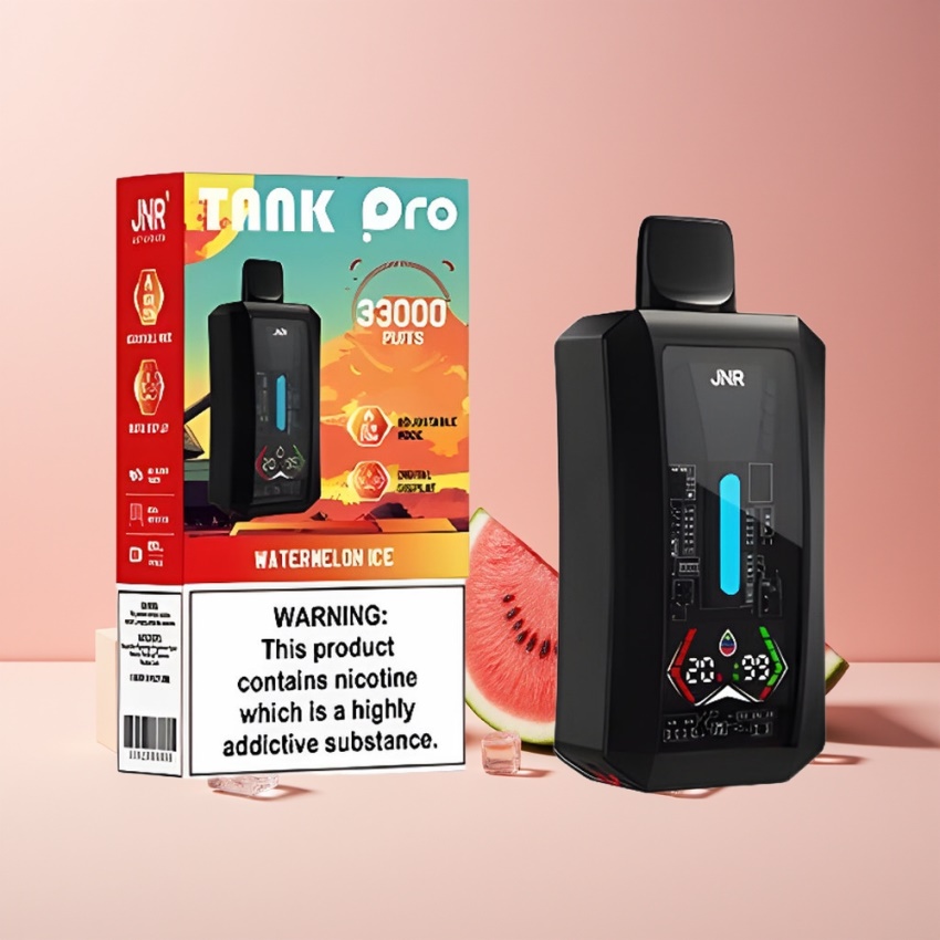JNR Tank Pro 33000 Puffs 28ml magyar nagykereskedés Görögdinnye Jég